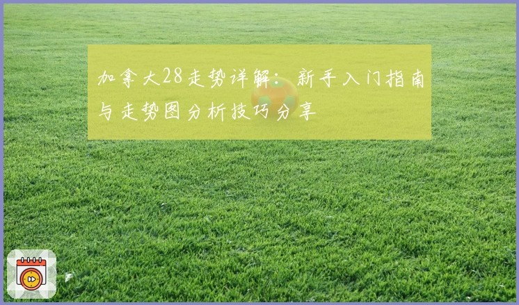 加拿大28走势详解：新手入门指南与走势图分析技巧分享