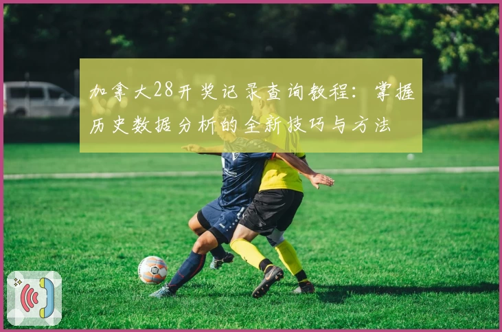 加拿大28开奖记录查询教程：掌握历史数据分析的全新技巧与方法